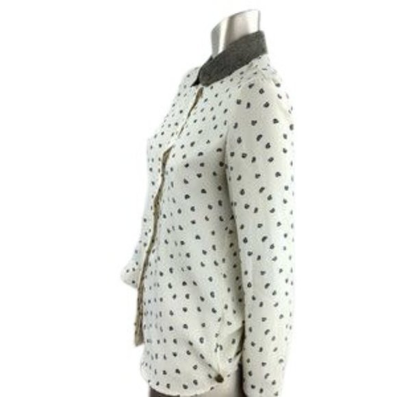 ANTHROPOLOGIE | Maison Scotch Lips Button Up Shirt - Picture 3 of 7